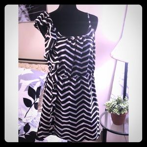 Cute Black and White Dress!